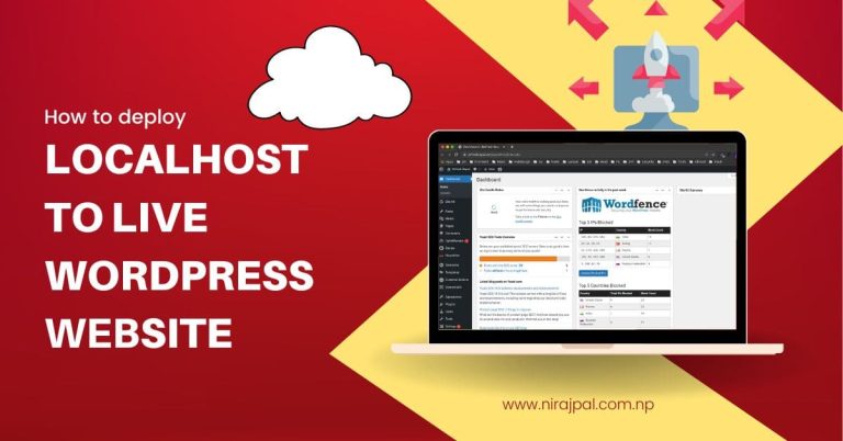 How to deploy WordPress website manually from local server to live site